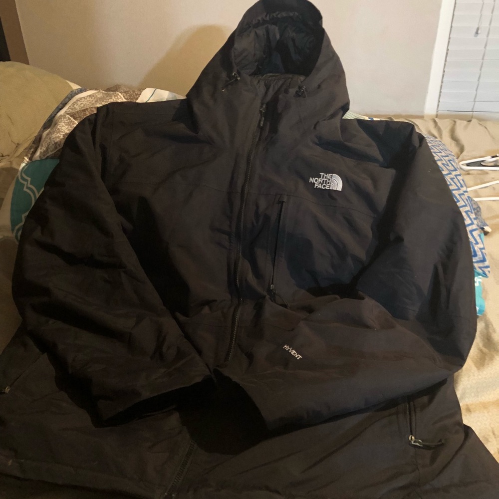 North Face Hyvent jacket w/ liner